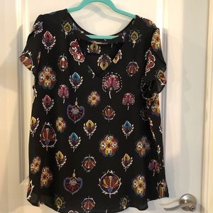 Loft short sleeve blouse